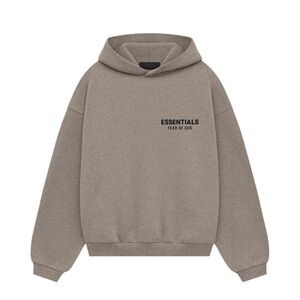 Fear of God ESSENTIALS Hoodie - Heather Grey